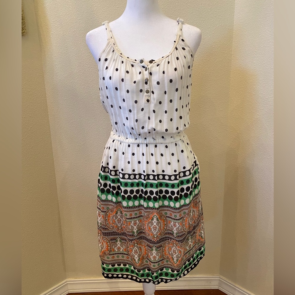 Anthropologie Polka Dot Dress